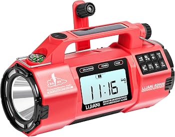 Amazon.co.jp: 5000mah大容量RD908防災ラジオ短波SW/AM/ワイドFM対応